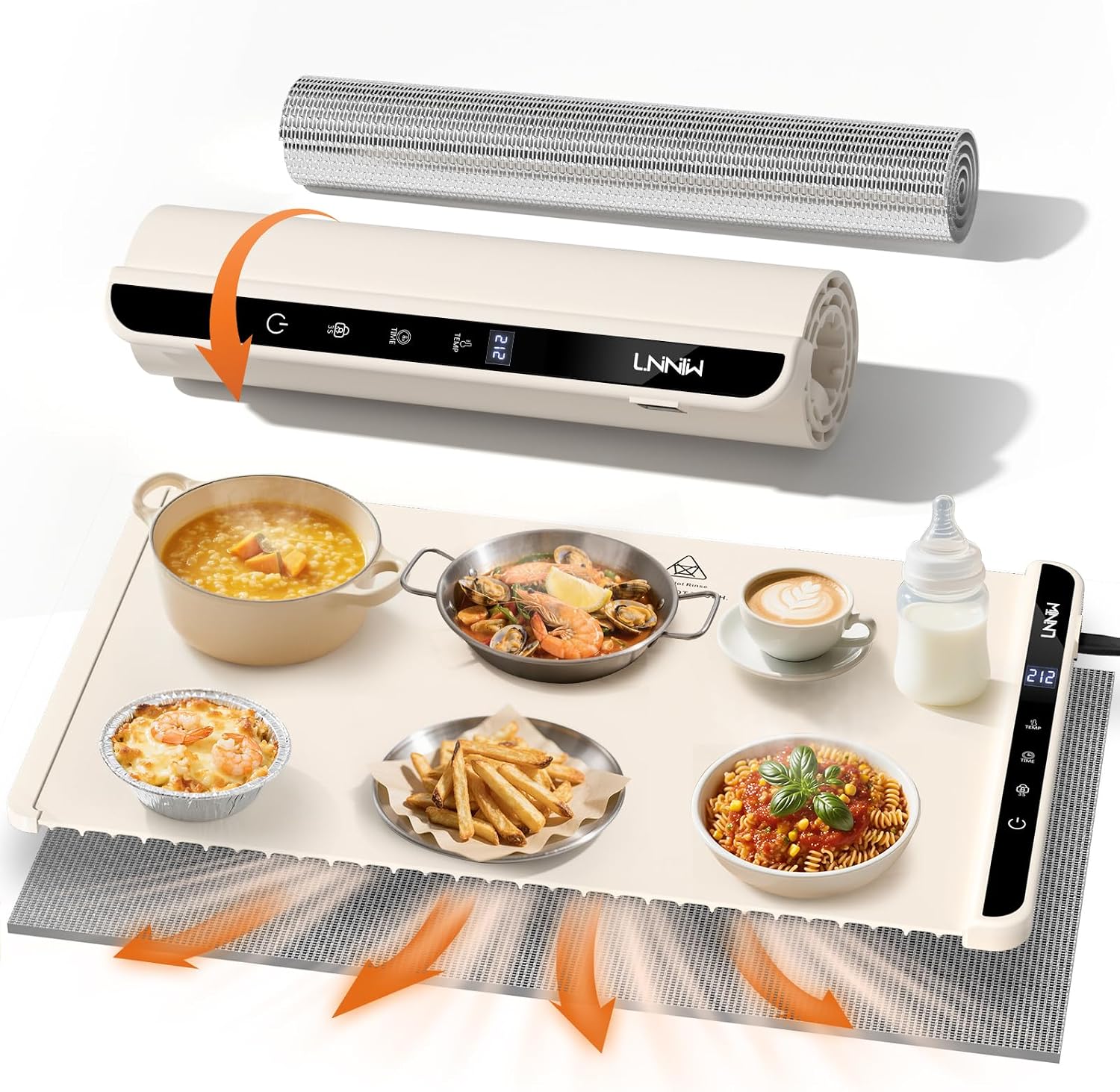 LNNIW Warming Mat for Food Review: A Roll-Up Food Warmer for Buffets, Parties and Busy Dinners